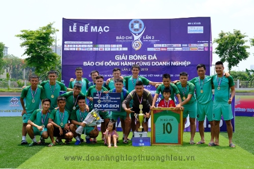 Những hình ảnh đáng nhớ về: Giải bóng đá 'Báo chí đồng hành cùng Doanh nghiệp' lần II – Năm 2019